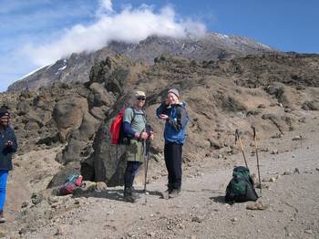 Hiking on Kilimanjaro